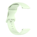 For Honor Magic Watch 2 42mm 20mm Solid Color Silicone Watch Band(Green)