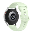 For Honor Magic Watch 2 42mm 20mm Solid Color Silicone Watch Band(Green)