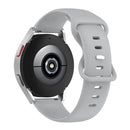 For Honor Magic Watch 2 42mm 20mm Solid Color Silicone Watch Band(Grey)