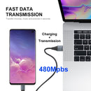 ENKAY 66W USB to USB-C / Type-C Full Protocol 6A Fast Charging Data Cable, Length:1m(Green)