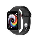 W7 Pro 1.75 inch Color Screen Smart Watch,Support Body Temperature Monitoring / Heart Rate Monitoring(Black)