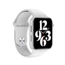 W7 Pro 1.75 inch Color Screen Smart Watch,Support Body Temperature Monitoring / Heart Rate Monitoring(White)