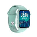 W7 Pro 1.75 inch Color Screen Smart Watch,Support Body Temperature Monitoring / Heart Rate Monitoring(Green)