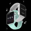 W7 Pro 1.75 inch Color Screen Smart Watch,Support Body Temperature Monitoring / Heart Rate Monitoring(Green)