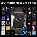i13pro plus 1.9 inch Color Screen Smart Watch, Support Bluetooth Calling / Heart Rate Monitoring(Silver Grey)