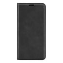 For Motorola Moto G52 4G Retro-skin Magnetic Suction Leather Phone Case(Black)