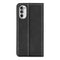 For Motorola Moto G52 4G Retro-skin Magnetic Suction Leather Phone Case(Black)