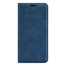 For Motorola Moto G52 4G Retro-skin Magnetic Suction Leather Phone Case(Dark Blue)