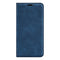 For Motorola Moto G52 4G Retro-skin Magnetic Suction Leather Phone Case(Dark Blue)
