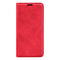 For Motorola Moto G52 4G Retro-skin Magnetic Suction Leather Phone Case(Red)