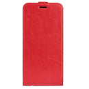 For Motorola Moto G52 4G R64 Texture Vertical Flip Leather Phone Case(Red)