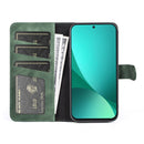 For Xiaomi 12 Pro Stitching Horizontal Flip Leather Phone Case(Green)