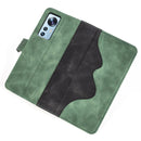 For Xiaomi 12 Pro Stitching Horizontal Flip Leather Phone Case(Green)