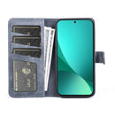 For Xiaomi 12 Pro Stitching Horizontal Flip Leather Phone Case(Blue)