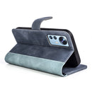 For Xiaomi 12 Pro Stitching Horizontal Flip Leather Phone Case(Blue)