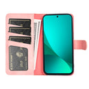 For Xiaomi 12 Pro Stitching Horizontal Flip Leather Phone Case (Pink)