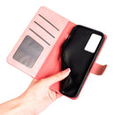 For Xiaomi 12 Pro Stitching Horizontal Flip Leather Phone Case (Pink)