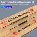 USB to 8 Pin 1.5m Spring Telescopic Mobile Phone Fast Charging Data Cable