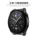 For Huawei Watch GT 3 Pro 46mm ENKAY Full Coverage Electroplated Soft TPU Case with Screen Protection(Silver)