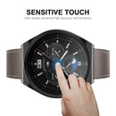 For Huawei Watch GT 3 Pro 46mm ENKAY Full Coverage Electroplated Soft TPU Case with Screen Protection(Silver)