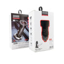 TE-P22 38W PD USB-C / Type-C + QC3. 0 USB Car Charger with 1m USB-C / Type-C to 8 Pin Data Cable(Black)