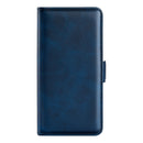 For Honor X30 / Magic 4 Lite Dual-side Magnetic Buckle Horizontal Flip Leather Phone Case(Dark Blue)