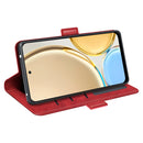 For Honor X30 / Magic 4 Lite Dual-side Magnetic Buckle Horizontal Flip Leather Phone Case(Red)