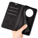 For Honor X30 / Magic 4 Lite Retro-skin Magnetic Suction Leather Phone Case(Black)
