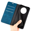 For Honor X30 / Magic 4 Lite Retro-skin Magnetic Suction Leather Phone Case(Dark Blue)