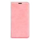 For Honor X30 / Magic 4 Lite Retro-skin Magnetic Suction Leather Phone Case(Pink)