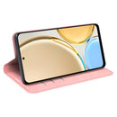 For Honor X30 / Magic 4 Lite Retro-skin Magnetic Suction Leather Phone Case(Pink)