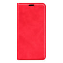 For Honor X30 / Magic 4 Lite Retro-skin Magnetic Suction Leather Phone Case(Red)