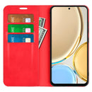 For Honor X30 / Magic 4 Lite Retro-skin Magnetic Suction Leather Phone Case(Red)