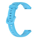 For Huawei Band 7 Solid Color Silicone Watch Band(Blue)