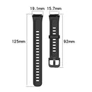 For Huawei Band 7 Solid Color Silicone Watch Band(Grayish Green)