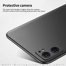 For OPPO Find X5 Lite / Reno7 Global MOFI Frosted PC Ultra-thin Hard Case(Black)