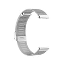 22mm Milan Metal Steel Mesh One Buckle Watch Band For Huawei GT3 Pro 46mm(Silver)
