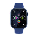 P45 1.8 inch Color Screen Smart Watch,Support Heart Rate Monitoring/Blood Pressure Monitoring(Blue)