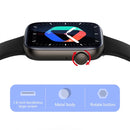 P45 1.8 inch Color Screen Smart Watch,Support Heart Rate Monitoring/Blood Pressure Monitoring(Rose Gold)