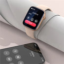 P45 1.8 inch Color Screen Smart Watch,Support Heart Rate Monitoring/Blood Pressure Monitoring(Rose Gold)