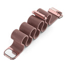 For Huawei Band 7 Milan Magnetic Watch Band(Rose Pink)