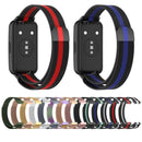 For Huawei Band 7 Milan Magnetic Watch Band(Rose Pink)