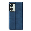 For OnePlus Nord 2T 5G Retro-skin Magnetic Suction Flip Leather Phone Case(Dark Blue)