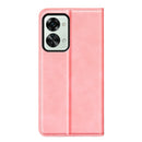 For OnePlus Nord 2T 5G Retro-skin Magnetic Suction Flip Leather Phone Case(Pink)