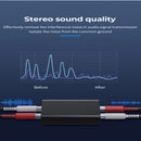 G1 RCA Audio Common Ground Isolator Anti-jamming Noise Reduction Filter Eliminates Bluetooth Receiver