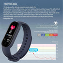 M7 0.96 inch Color Screen Smart Watch,Support Heart Rate Monitoring/Blood Pressure Monitoring(Light Blue)