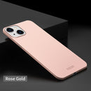 MOFI Frosted PC Ultra-thin Hard Case For iPhone 14 Pro Max (Rose Gold)