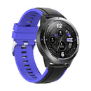 NY28 1.3 inch Color Screen Smart Watch,Support Heart Rate Monitoring/Blood Pressure Monitoring(Blue)