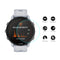 2 PCS For Garmin Forerunner 955 ENKAY 0.2mm 9H Tempered Glass Screen Protector Watch Film