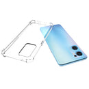 For OPPO Reno7 5G Global JSM Transparent TPU Airbag Shockproof Antiskid Phone Case